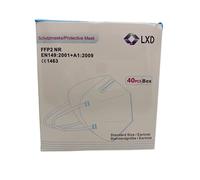 LXD -02 - Masques FFP2 NR - 40 masques FFP2 certifiés CE 1463 - EN 149:2001 + A1:2009