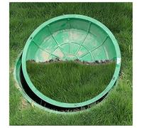 LXHELIVERY Couvercles De Fosse Septique Invisibles - Couvercle Circulaire Encastré avec Base, Camouflé pour Réservoirs Collecte des Eaux Usées, Jardinière(Green-1PC,60CM/23.6")