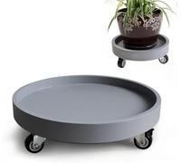 LXJBBD Support pour plantes en pot sur roulettes - Chariot roulant pour une utilisation en intérieur et en extérieur - Bac à plantes polyvalent adapté aux pots de 30 cm à 60 cm