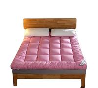 LXLAEOANG Matelas Tatami Tatami Pliable Plus épais, futon Confortable à la Mode for dortoir/Maison, Disponible Toutes Les Saisons, lit Simple et Double, Matelas de Couchage(Pink,150X180CM)