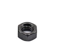 LXURY 100/200/500pcs Écrou Hexagonal Écrous Hexagonaux DIN934 M1 M1.2 M1.4 M1.6 M1.7 M2 M2.5 M2.6 M3 M4 M5 M6 Acier Nickelé & Plaqué Zinc Noir (Color : White Nickel Plated, Size : M1.7 200PCS)