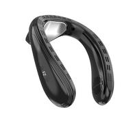 LXYAYY Ventilateur de cou portable, 5200 mAh rechargeable avec refroidissement semi-conducteur, flux d'air ambiophonique à 720 °, 3 vitesses, mains libres AC portable pour camping, randonnée
