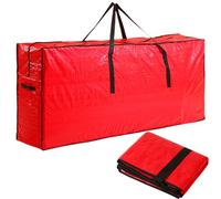 lyanny Sac de rangement pour sapin de Noël - 230 cm - Avec double fermeture éclair - Boîte de rangement pour décoration de fête dans la maison, l'appartement, le grenier, le garage, la cave pour les