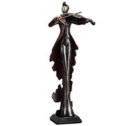 LYART Statue de violoniste de musicien rétro - Figurine en résine - Décoration de bureau - Décoration pour salon, chambre à coucher, travaux manuels, cadeau pour les amateurs de musique (violoniste)