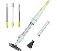 Lydsto S1 Lite Aspirateur Piscine sans Fil, Autonomie 90 Min, 3 Tubes en Aluminium Inclus