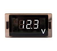 LYEAA DC 12-24 V Mini voltmètre numérique LED de voiture étanche tension Volt panneau mètre pour voiture moto bateau RV