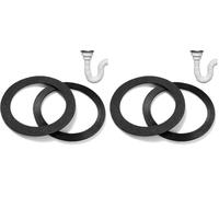 Lyeteung 2 Pièces 114mm Joints Toriques pour Évier, Évier Joint Torique, Joint de Rechange pour Bonde D'évier, pour 114mm Bonde D'évier (Lot de 2)