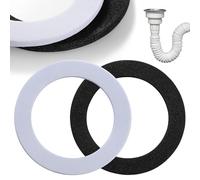 Lyeteung 2 Pièces 84mm Joints Toriques pour Évier, Évier Joint Torique, Joint de Rechange pour Bonde D'évier, pour 84mm Bonde D'évier