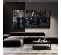 LYFCV Peaky Blinders Moive Affiches et Impressions Peaky Blinders peintures sur Toile sur Le Mur Art Film Toile Photos décor à la Maison 60x120 cm Non encadré