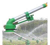 LYFDPN Système d;arrosage par Aspersion, Pistolet d;arrosage à 360°, portée de 27 à 68 m, débit de 20,5 à 129,7 LM³/h pour Jardin, pelouse et Irrigation agricole.