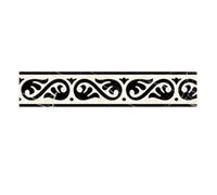 LYHYDMA Frise Murale Adhésive 5 M/Roll Géométrique Sol Carreaux De Céramique Autocollant Auto-adhésif Taille Ligne Papier Peint Étanche Plinthe Salon Mur Décor À La Maison(BD010)