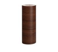 LYHYDMA Frise Murale Adhésive Décor à la maison plinthe ligne vinyle décalcomanies auto-adhésif bois mur bordure autocollants taille papier peint(Light Brown-12cmx5m)