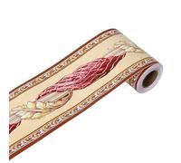 LYHYDMA Frise Murale Adhésive DIY Auto-Adhésif Papier Peint Bordure Étanche 10 M Salle De Bains 3d Mur Vinyle PVC Autocollants Rouleau Taille Cuisine Chambre Décor(B3201)