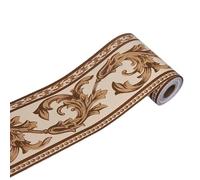 LYHYDMA Frise Murale Adhésive DIY Auto-Adhésif Papier Peint Bordure Étanche 10 M Salle De Bains 3d Mur Vinyle PVC Autocollants Rouleau Taille Cuisine Chambre Décor(B3208)