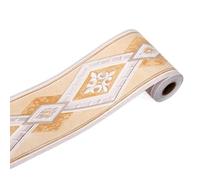 LYHYDMA Frise Murale Adhésive DIY Auto-Adhésif Papier Peint Bordure Étanche 10 M Salle De Bains 3d Mur Vinyle PVC Autocollants Rouleau Taille Cuisine Chambre Décor(B3205)