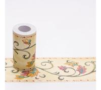 LYHYDMA Frise Murale Adhésive Sticker mural cuisine auto-adhésif décalcomanie papier bordure chambre décor étanche vivant(11)