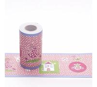 LYHYDMA Frise Murale Adhésive Sticker mural cuisine auto-adhésif décalcomanie papier bordure chambre décor étanche vivant(8)