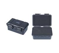 Lykus HC-1520 Mini Étui Étanche avec Mousse Taille Intérieure 14x7.2x6.3cm | IP66 Anti-Éclaboussures, Mousse Personnalisable, Convient aux Téléphones, Outils et Plus