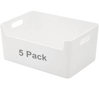 LYLIDIA Boîte de rangement cuisine plastique Organiseur 5 pièces