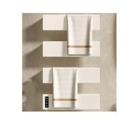 LYMGRZ Sèche-Serviettes Mural Intelligent, sèche-Serviettes à température constante, Chauffe-Serviettes électrique pour Salle de Bain, Blanc 04, câblé