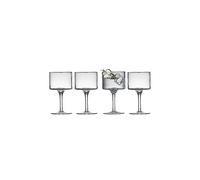 Lyngby Glas Verre à gin tonic Palermo Gold 32 cl. lot de 4 Transparent-or
