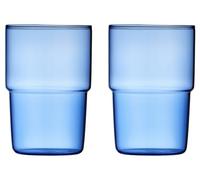 Lyngby Glas Verre 40 cl Bleu
