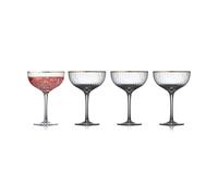 Lyngby Glas Verre à cocktail Palermo Gold 31.5 cl. lot de 4 Transparent-or