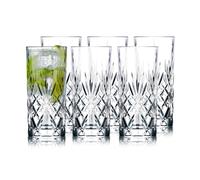Lyngby Glas Verre highball Melodia 36 cl. lot de 6 Cristal
