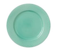Lyngby Porcelæn Assiette Rhombe Ø21 cm Aqua
