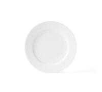 Lyngby Porcelæn Assiette Rhombe. blanc Ø 21 cm