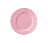 Lyngby Porcelæn Assiette Rhombe Rose 21 cm