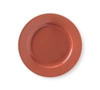 Lyngby Porcelæn Assiette Rhombe terre cuite 23 cm