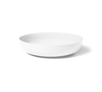 Lyngby Porcelæn Bol de service Rhombe Ø28 cm Blanc