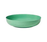 Lyngby Porcelæn Bol de service Rhombe Ø28 cm Vert