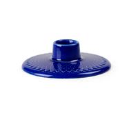 Lyngby Porcelæn Bougeoir Rhombe 3 cm Bleu foncé
