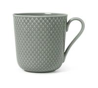 Lyngby Porcelæn Mug Rhombe Earth 39 cl Moss