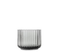 Lyngby Porcelæn Photophore Ø6.7 cm Lyngby en verre soufflé, gris