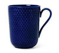 Lyngby Porcelæn Tasse avec poignée Rhombe 33 leu foncé