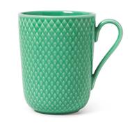Lyngby Porcelæn Tasse avec poignée Rhombe 33 cl Vert