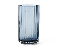 Lyngby Porcelæn Vase en verre Lyngby bleu nuit 12.5 cm