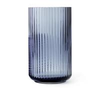Lyngby Porcelæn Vase en verre Lyngby bleu nuit 31 cm