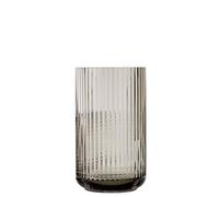 Lyngby Porcelæn Vase H25 cm Lyngby en Verre soufflé Intemporel, Gris