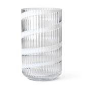 Lyngby Porcelæn Vase Lyngby White swirl. 25 cm