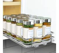 Lynk Professional® Étagère à épices coulissante de 16,5 cm de large, chrome