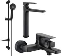 Mexen Lynx DF40 ensemble baignoire, noir - 745913DF40-70 5585 5907709185432