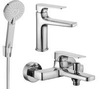Lynx R40 SET Mélangeur lavabo et baignoire avec accessoires, chromé (745903R40-00)