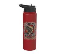 Lynyrd Skynyrd Sweet Home Alabama Biker 1974 Crâne Vintage Stainless Steel Insulated Water Bottle