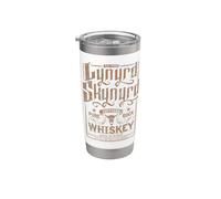 Lynyrd Skynyrd Whisky Pure Southern Classic Rock Logo Retro Gobelet isotherme en acier inoxydable double paroi