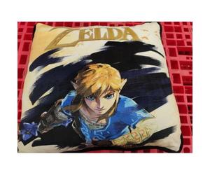 Lyo Nintendo Coussin Zelda Princess Group Premium Broderie Noir