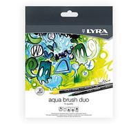 LYRA Aqua Brush Duo - Etui 36 feutres double pointe